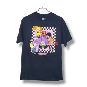 NWOT Powerpuff Girls Graphic Licensed Short Sleeve Tee Sz M